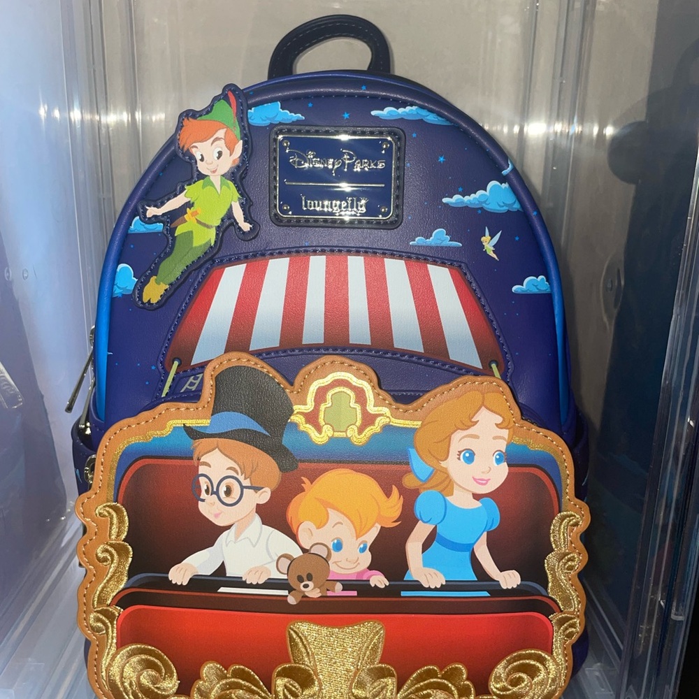 Disney Parks Loungefly Mini Backpack - Peter Pan's Flight